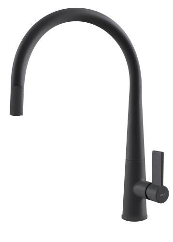 Elleci ATHENA PLUS Bateria zlewozmywakowa. Czarny mat. MGKATP40 BudoHurt.com.jpg