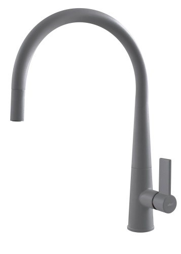 Elleci ATHENA PLUS Bateria zlewozmywakowa z wyciąganą wylewką, G48 Cemento. MGKATP48 BudoHurt.com.jpg