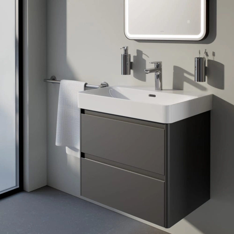 Laufen PRO X Umywalka ścienna 650 mm, z otworem na baterię, z przelewem. H8108640001041 (5).jpg