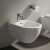 Laufen PRO X Bidet podwieszany, z otworem na baterie na środku, z przelewem. H8308600003021 (6).jpg