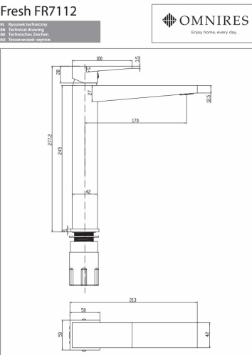 BudoHurt.com Łódź Omnires Fresh FR7112 wymiary.jpeg