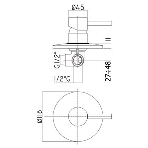 Paffoni SK010CR rys. BudoHurt.com Łódź.jpg