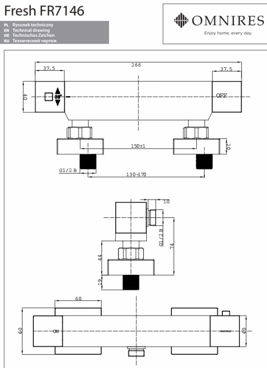 BudoHurt.com Łódź Omnires Fresh FR7146 wymiary.jpeg